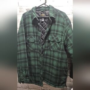 Green Plaid Men's Jacket